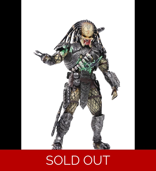 AVP Battle Damage Predator 1:18 Scale Figure